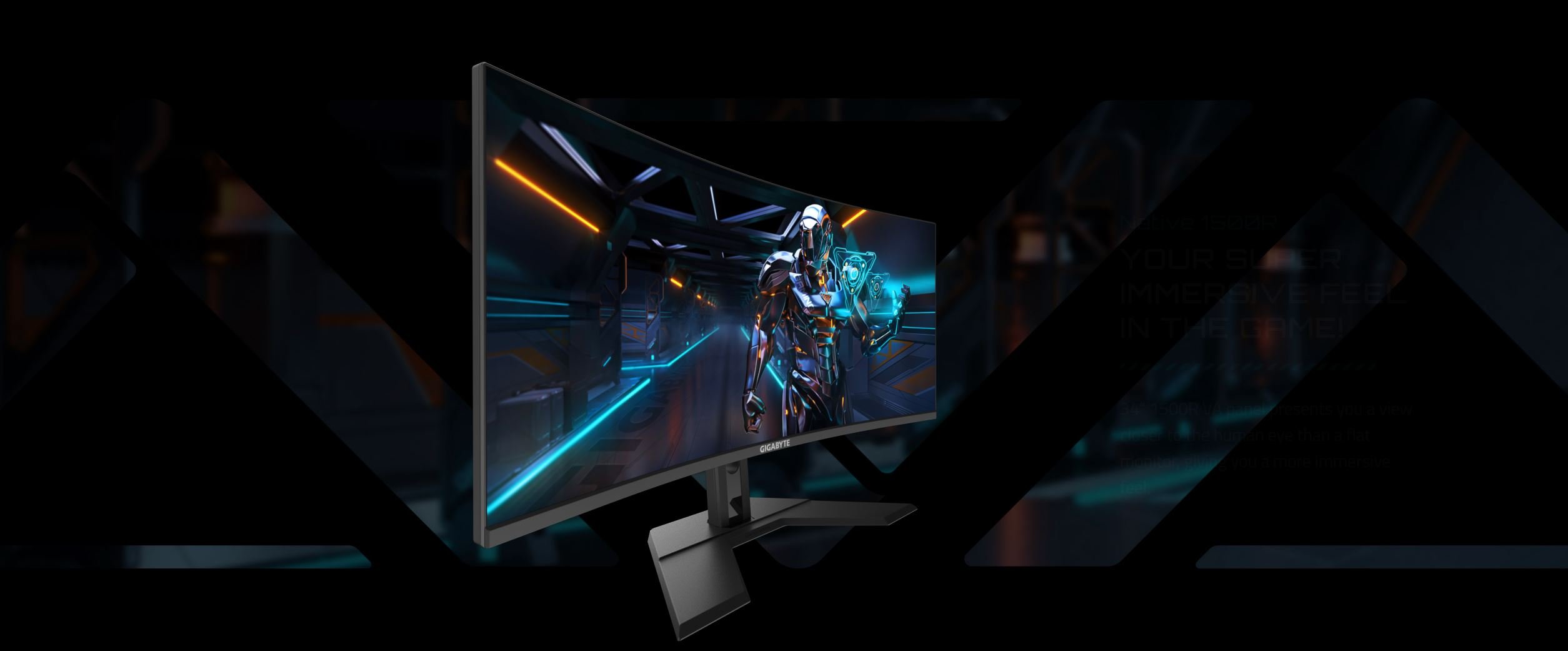 GIGABYTE GS34WQC Gaming Monitor